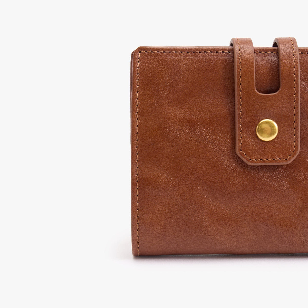 Retro Leather Wallet, 15 Card Slots, Vegetable-Tanned