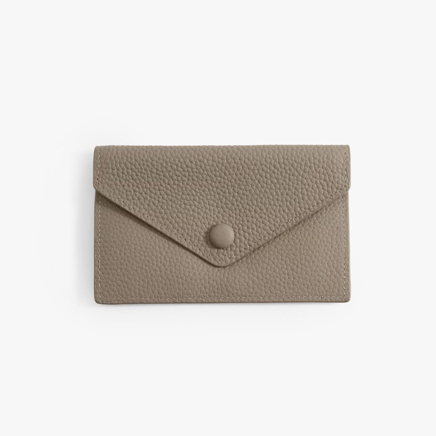 Leather Envelope Wallet – Slim Full-Grain Card Wallet for Women