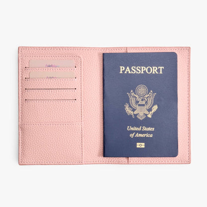 RFID Leather Passport Holder – Travel Wallet with Card Slots