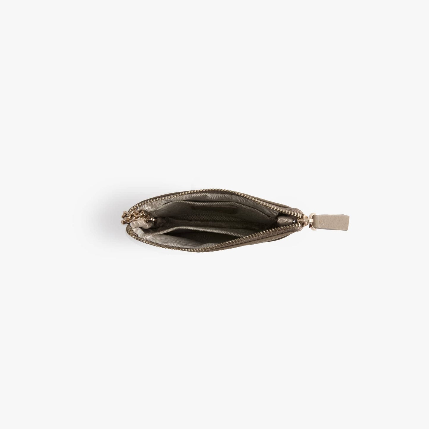 Leather Coin Pouch with Keyring – Small Zip Pouch for Women