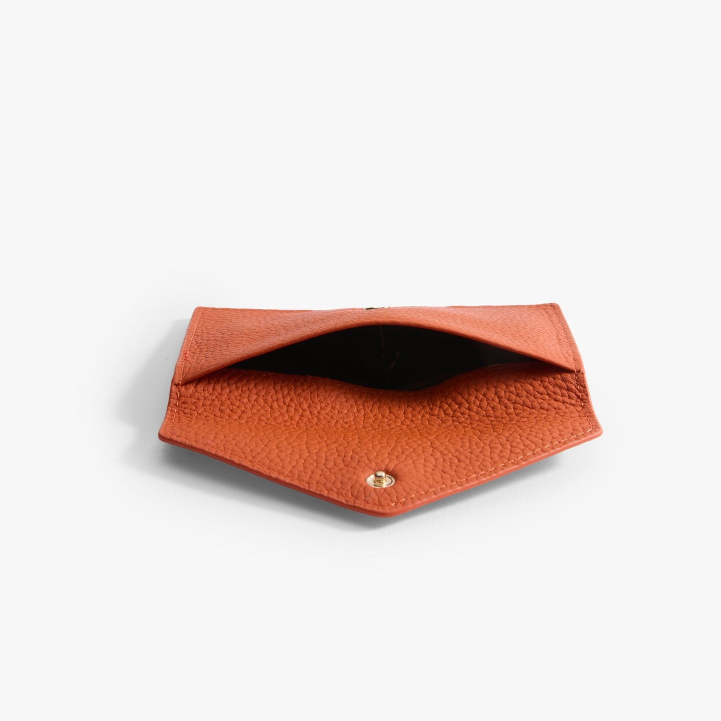 Leather Envelope Wallet – Slim Full-Grain Card Wallet for Women