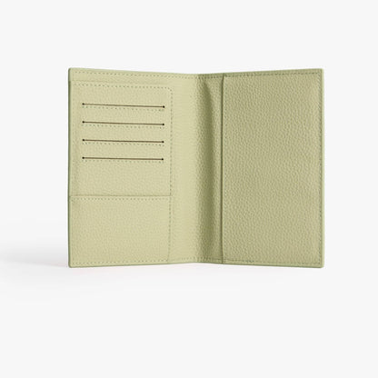 Leather Passport Holder – Travel Wallet with 6 Card Slots
