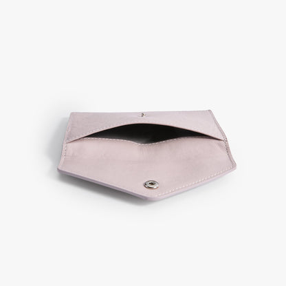 French Cowhide Leather Envelope Wallet – Slim 6-Card Wallet