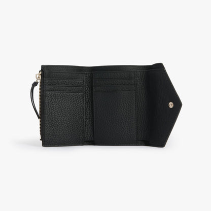 Leather Trifold Wallet for Women – Compact Card & Coin Wallet