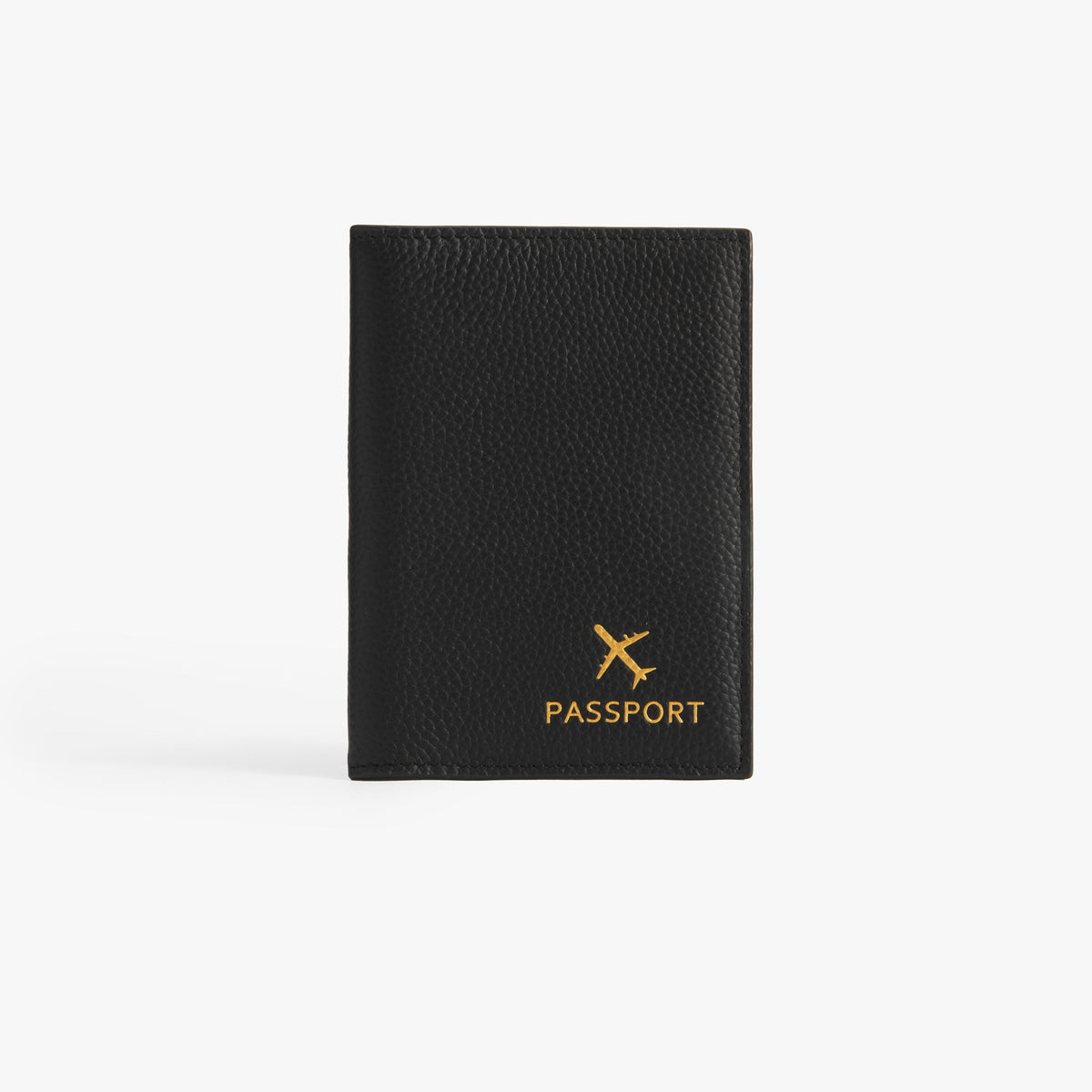 Leather Passport Holder, Travel Wallet with 6 Card Slots