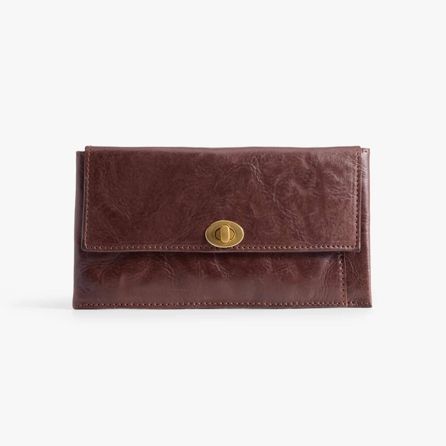 Long Leather Wallet with Detachable Card Holder – Veg-Tanned