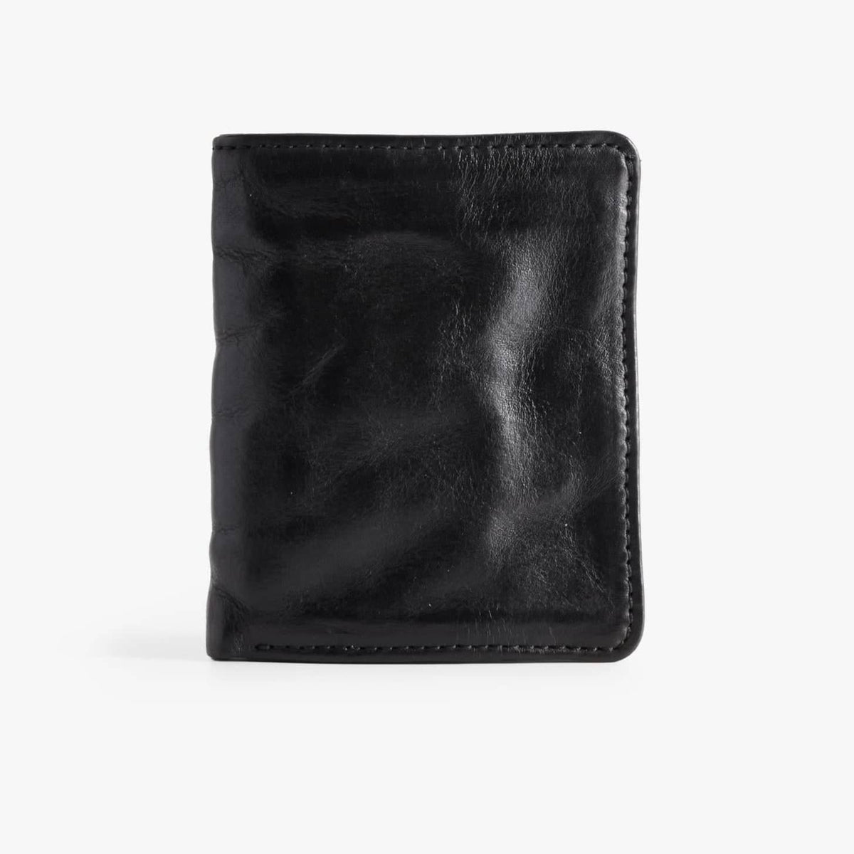 Slim Bifold Leather Wallet, Vegetable-Tanned with ID Slot