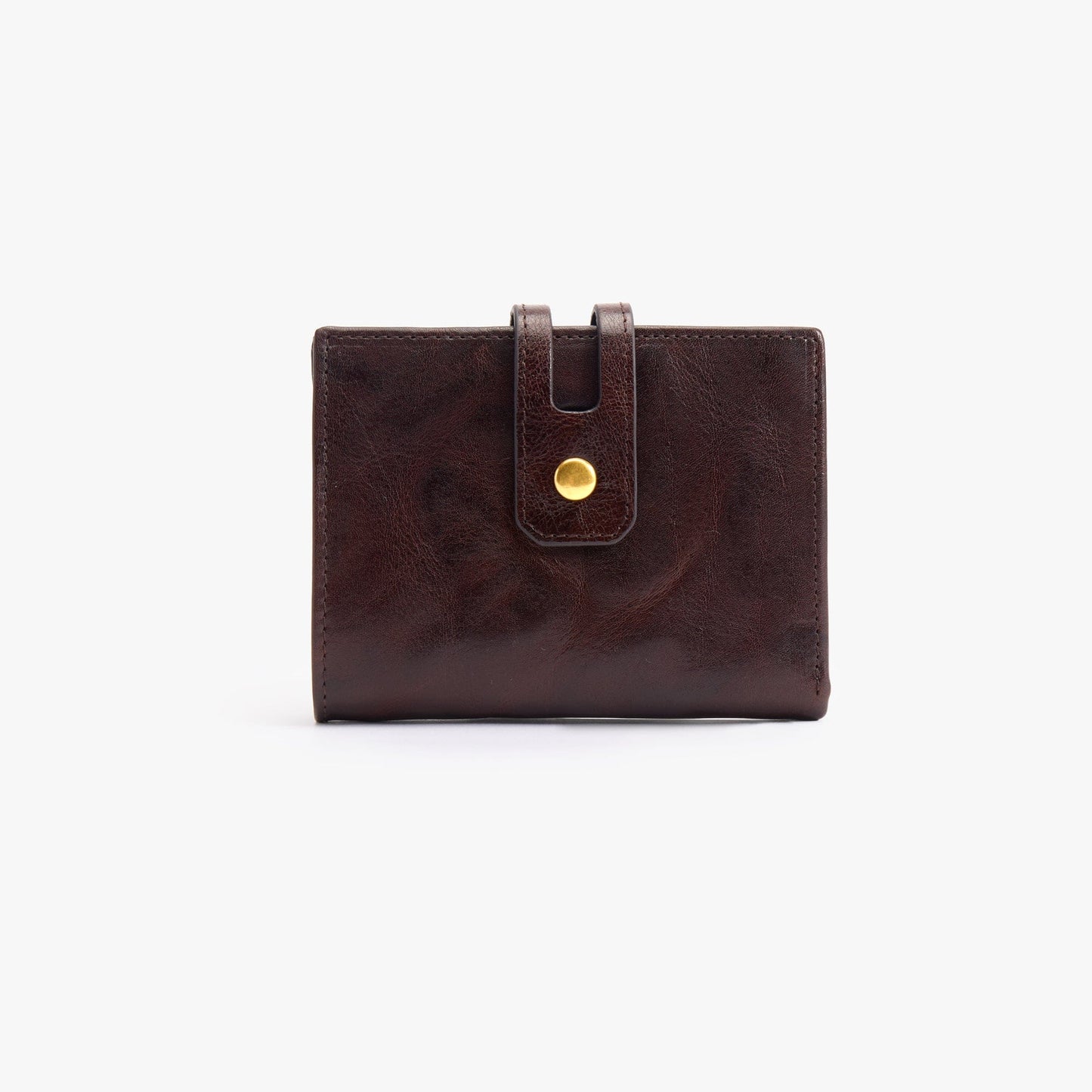 Retro Leather Wallet – 15 Card Slots, Vegetable-Tanned