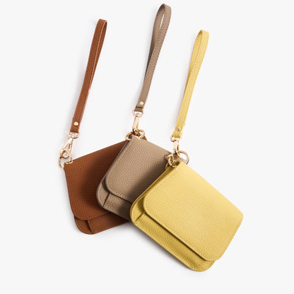 Leather Wallet Hand Strap – Detachable Wrist Strap Accessory