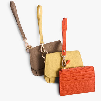 Leather Wallet Hand Strap – Detachable Wrist Strap Accessory
