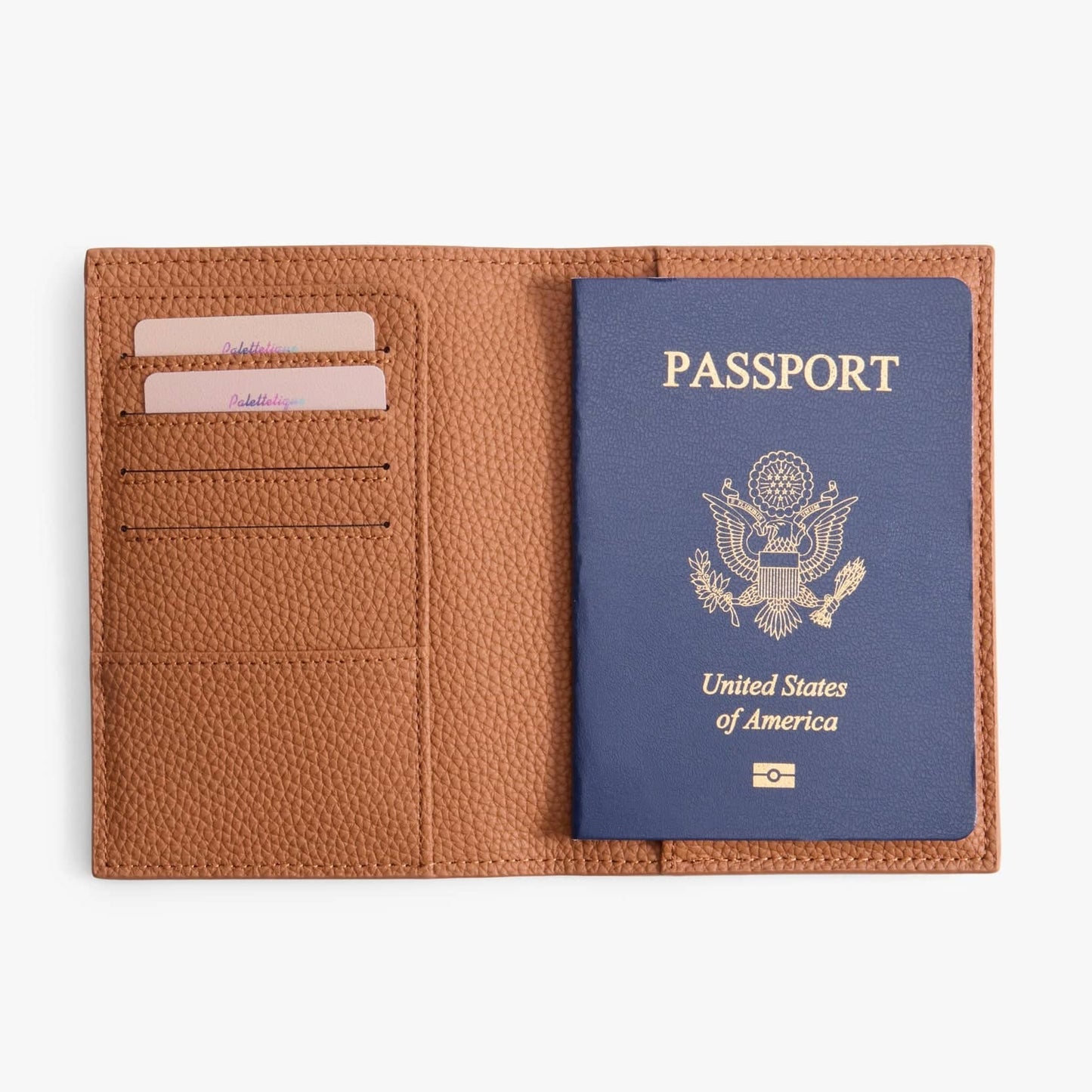 RFID Leather Passport Holder – Travel Wallet with Card Slots