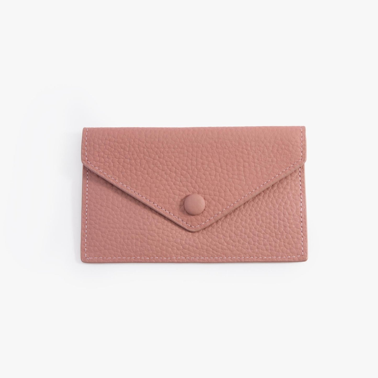 Leather Envelope Wallet – Slim Full-Grain Card Wallet for Women