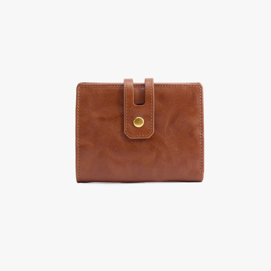 Retro Leather Wallet – 15 Card Slots, Vegetable-Tanned