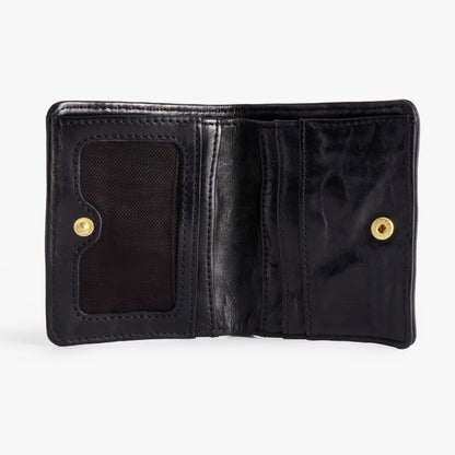 Slim Bifold Leather Wallet – Vegetable-Tanned with ID Slot