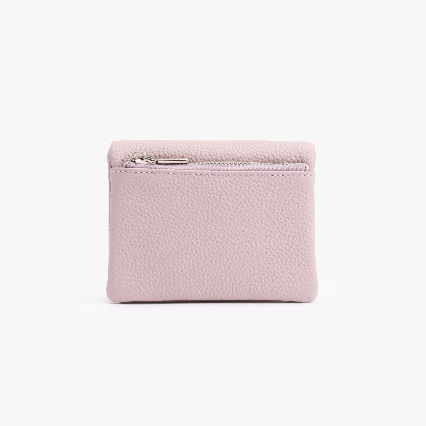 Soft Leather Bifold Wallet – 6 Card Slots with Zip Coin Pocket