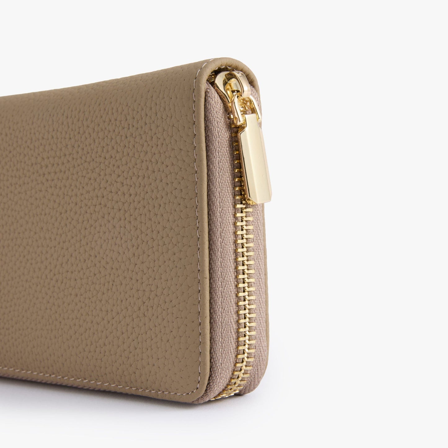 Zip-Around Leather Wallet – Large Clutch Wallet, Fits Phone