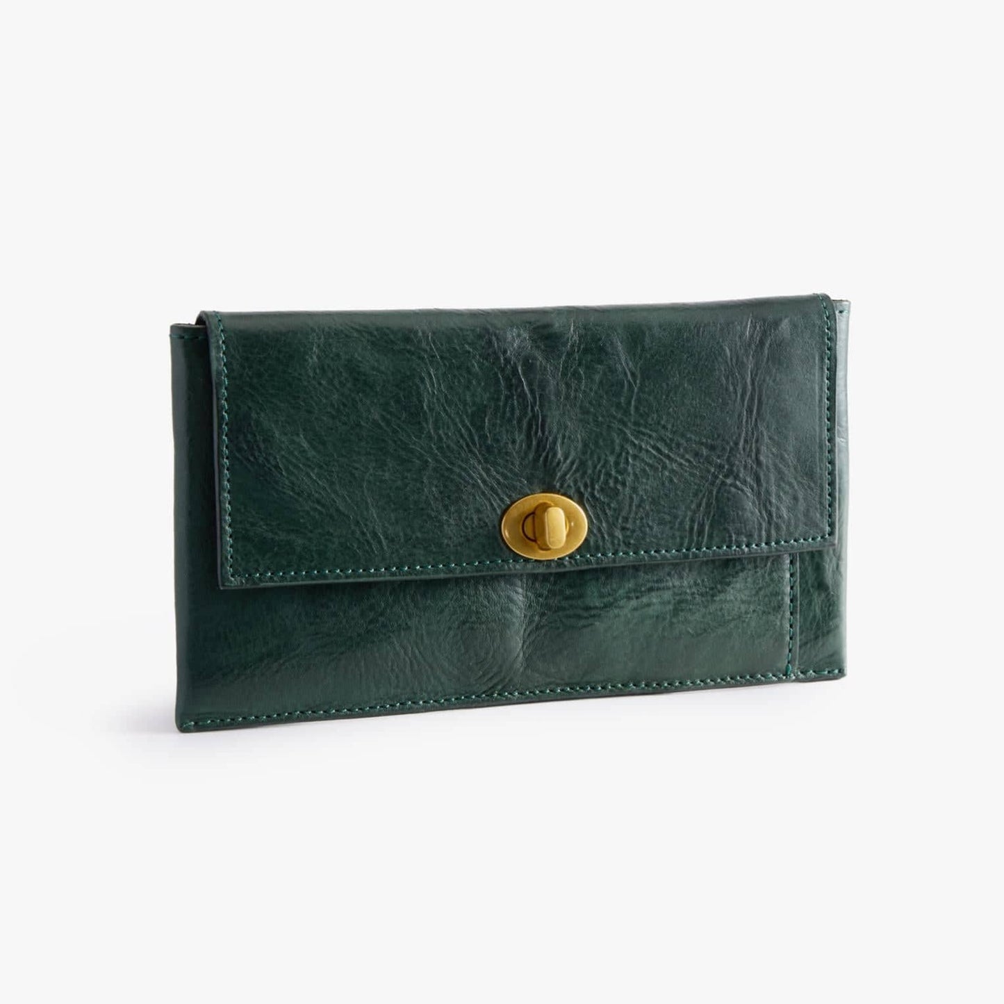 Long Leather Wallet with Detachable Card Holder – Veg-Tanned