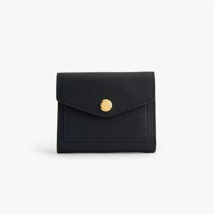 Epsom Leather Bifold Wallet – Cross-Grain Wallet with Coin Zip