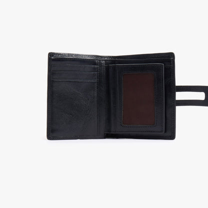 Retro Leather Wallet – 15 Card Slots, Vegetable-Tanned