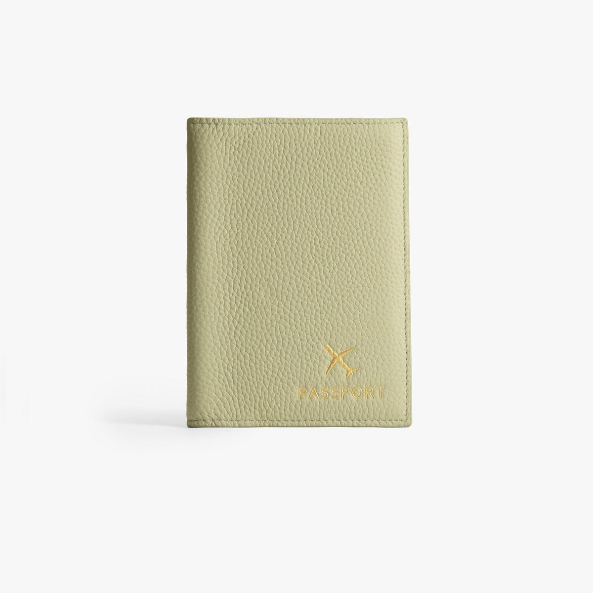 Leather Passport Holder, Travel Wallet with 6 Card Slots