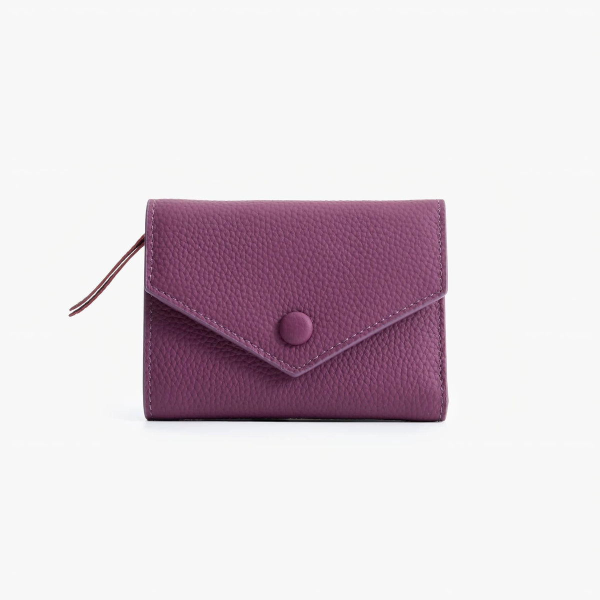 Leather Trifold Wallet for Women, Compact Card & Coin Wallet