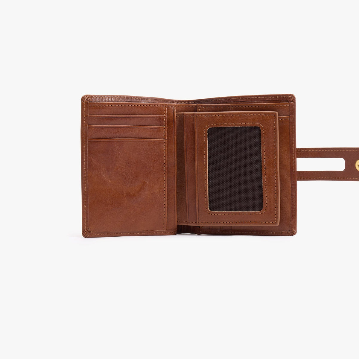 Retro Leather Wallet, 15 Card Slots, Vegetable-Tanned