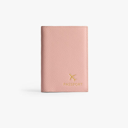 Leather Passport Holder – Travel Wallet with 6 Card Slots
