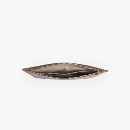Ultra-Thin Long Leather Wallet – Double Zip Travel Wallet
