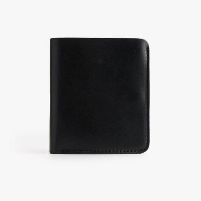 Leather Bifold Wallet with Coin Pocket – Vegetable-Tanned