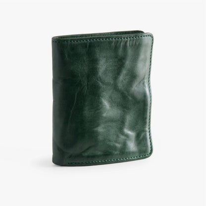 Slim Bifold Leather Wallet – Vegetable-Tanned with ID Slot