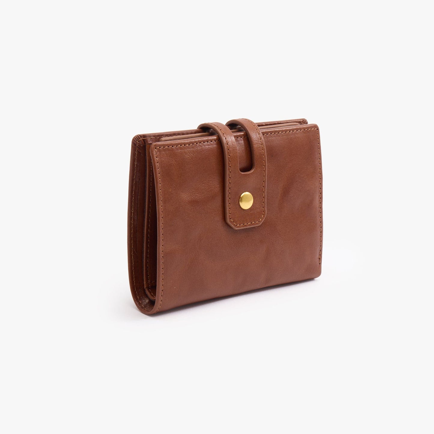 Retro Leather Wallet – 15 Card Slots, Vegetable-Tanned