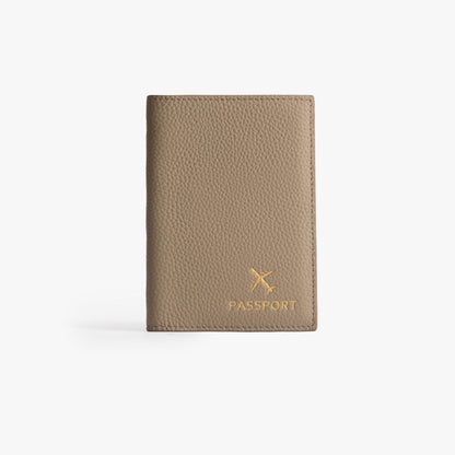 Leather Passport Holder – Travel Wallet with 6 Card Slots
