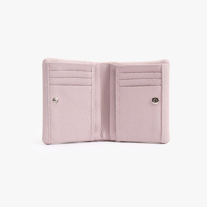 Soft Leather Bifold Wallet – 6 Card Slots with Zip Coin Pocket