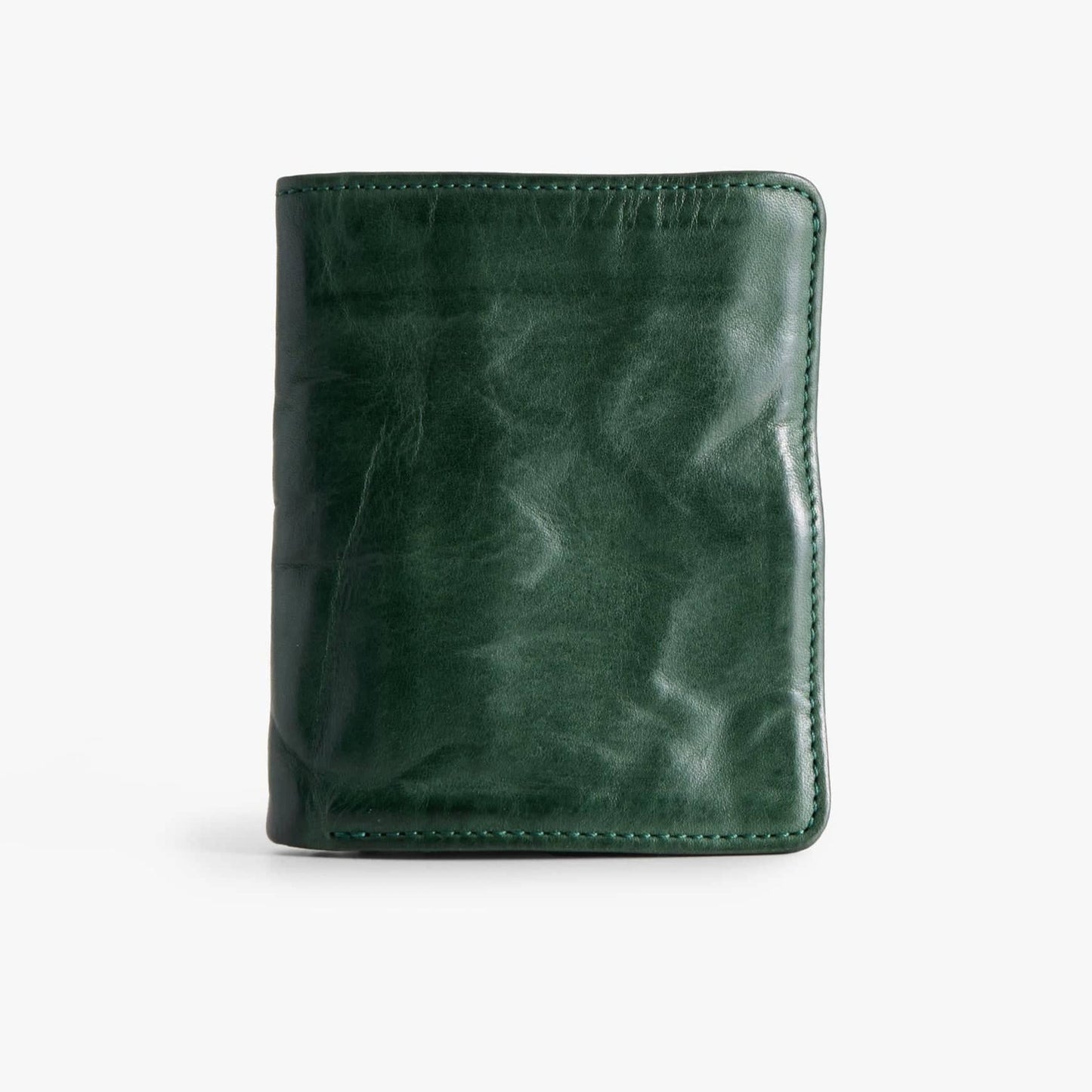 Slim Bifold Leather Wallet – Vegetable-Tanned with ID Slot
