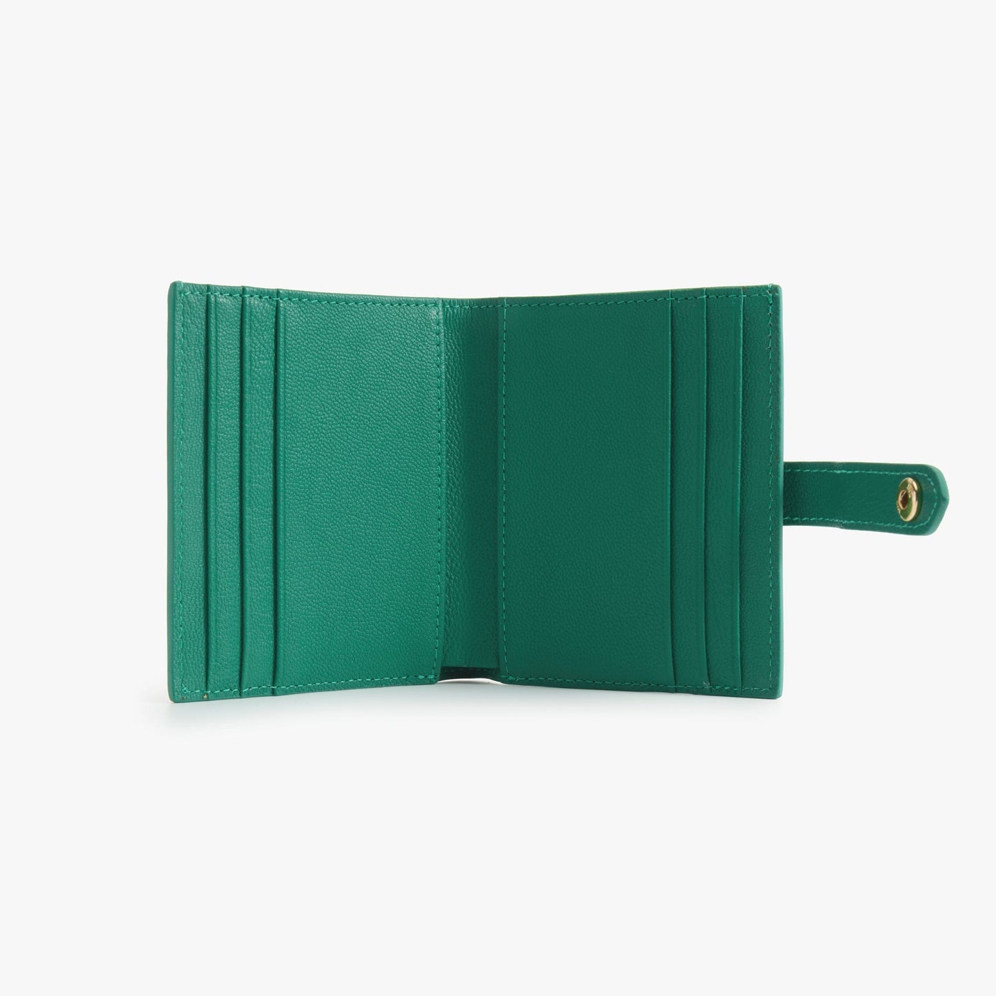 Classic Bifold Leather Wallet – 9 Card Slots with Coin Zip