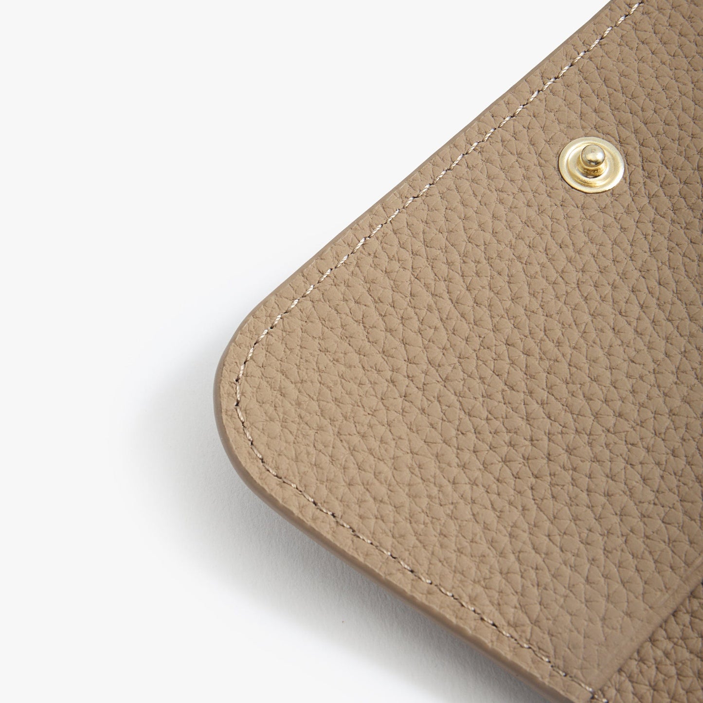 Leather Keychain Wallet for Women – Slim Card Holder with Coin Zip