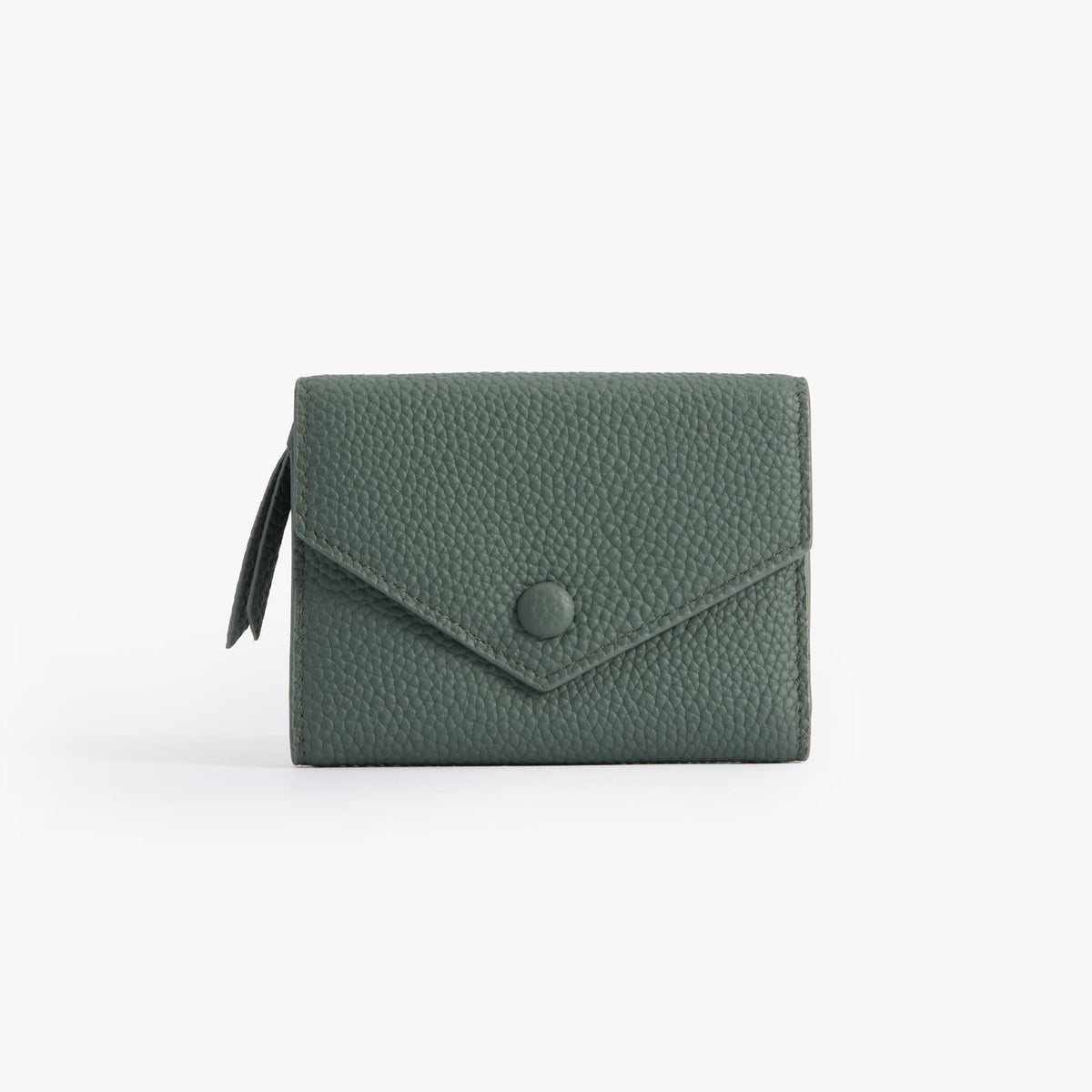Leather Trifold Wallet for Women, Compact Card & Coin Wallet