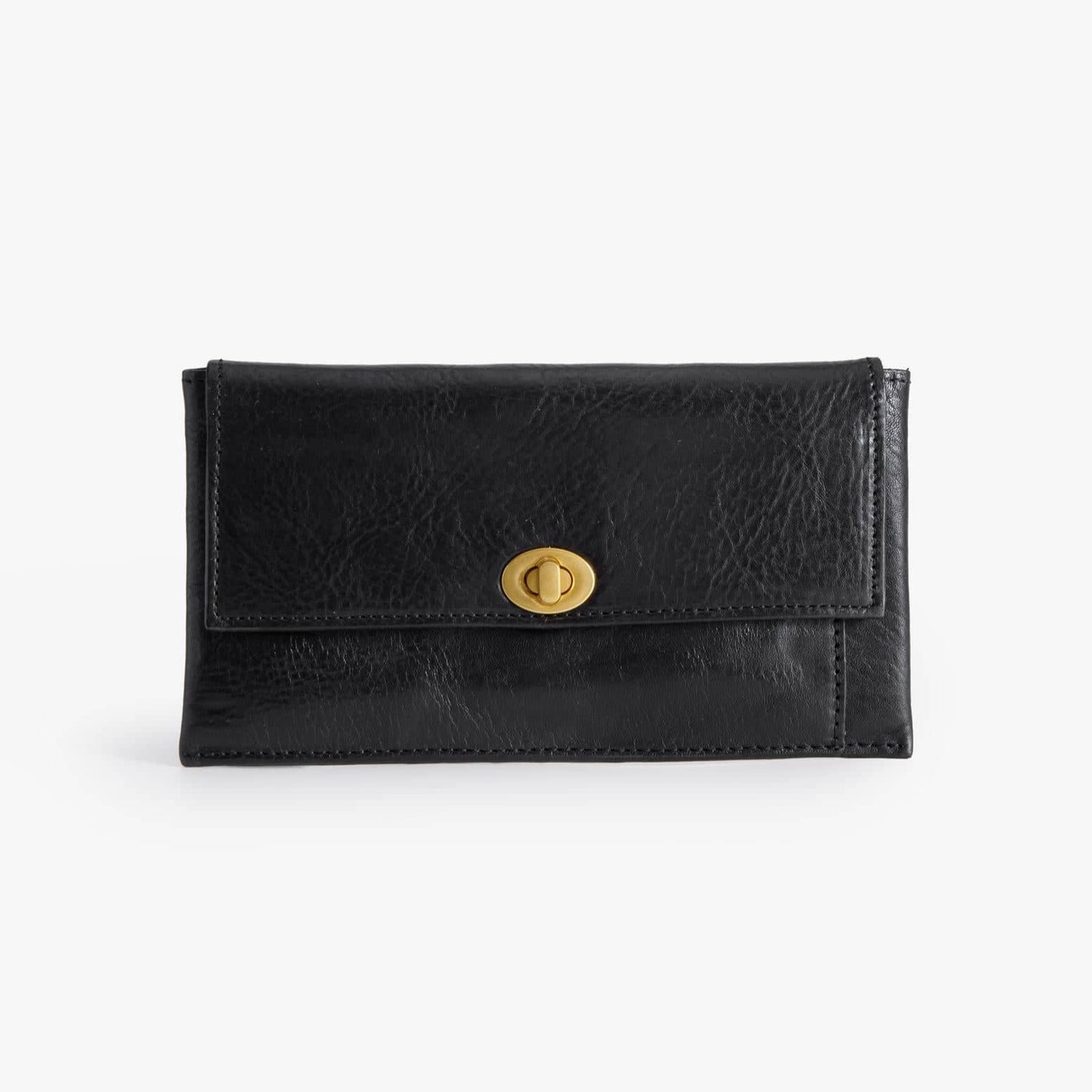 Long Leather Wallet with Detachable Card Holder – Veg-Tanned