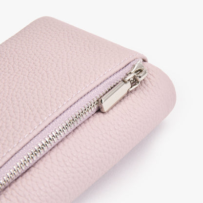 Soft Leather Bifold Wallet – 6 Card Slots with Zip Coin Pocket
