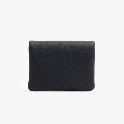 Soft Leather Bifold Wallet – 6 Card Slots with Zip Coin Pocket