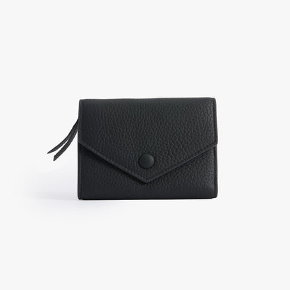 Leather Trifold Wallet for Women – Compact Card & Coin Wallet