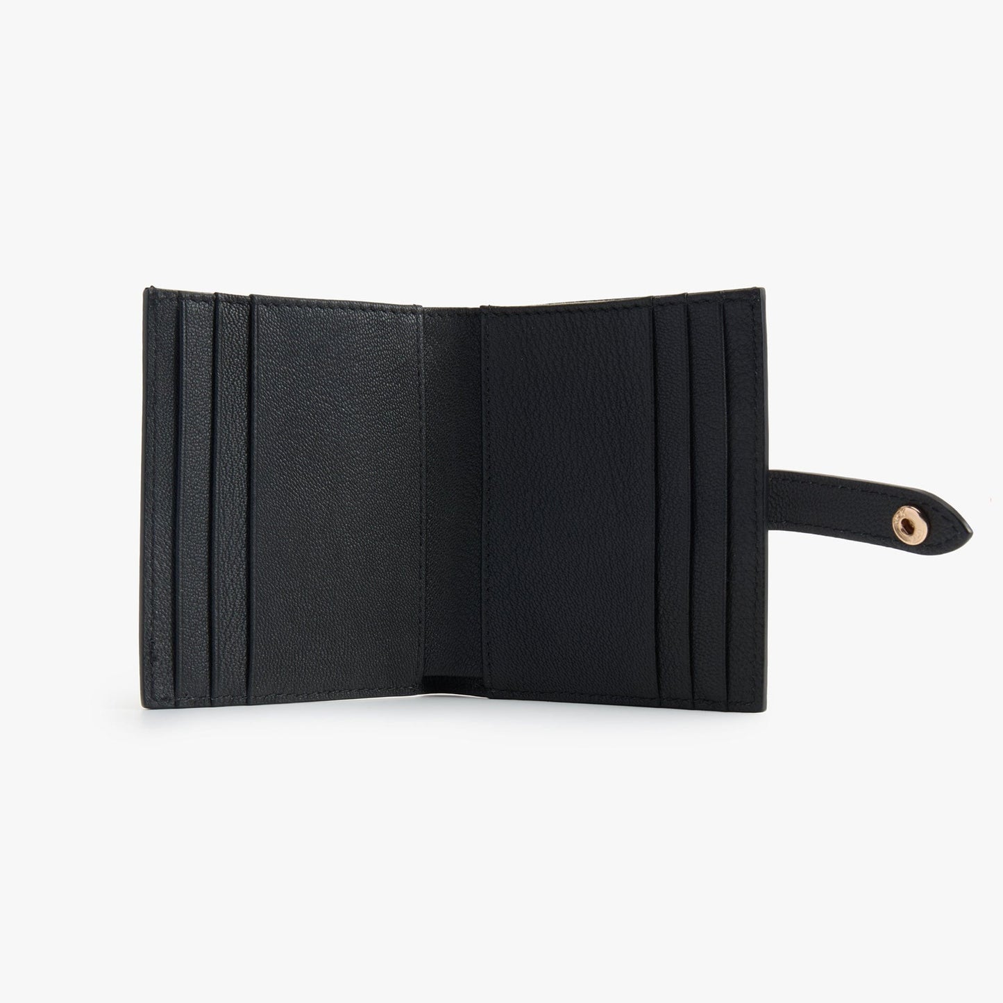 Classic Bifold Leather Wallet – 9 Card Slots with Coin Zip