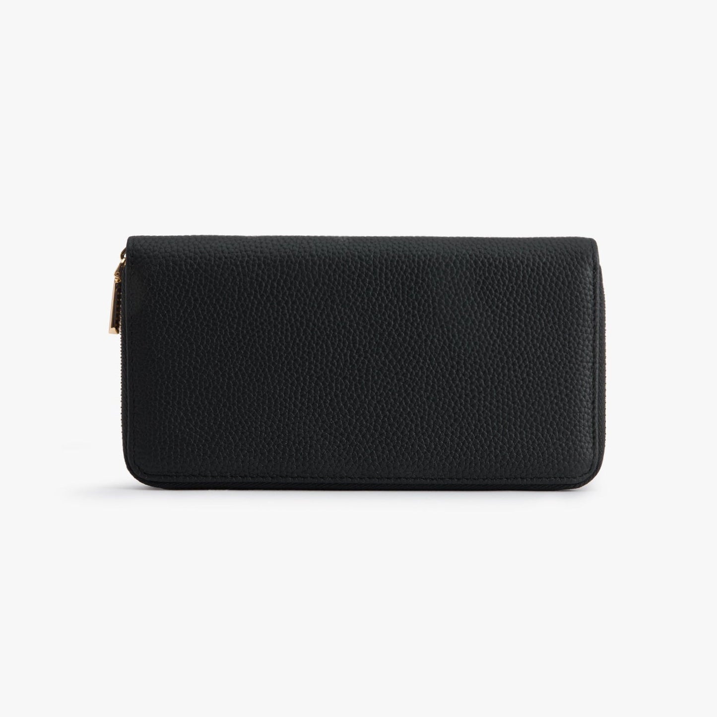 Zip-Around Leather Wallet – Large Clutch Wallet, Fits Phone