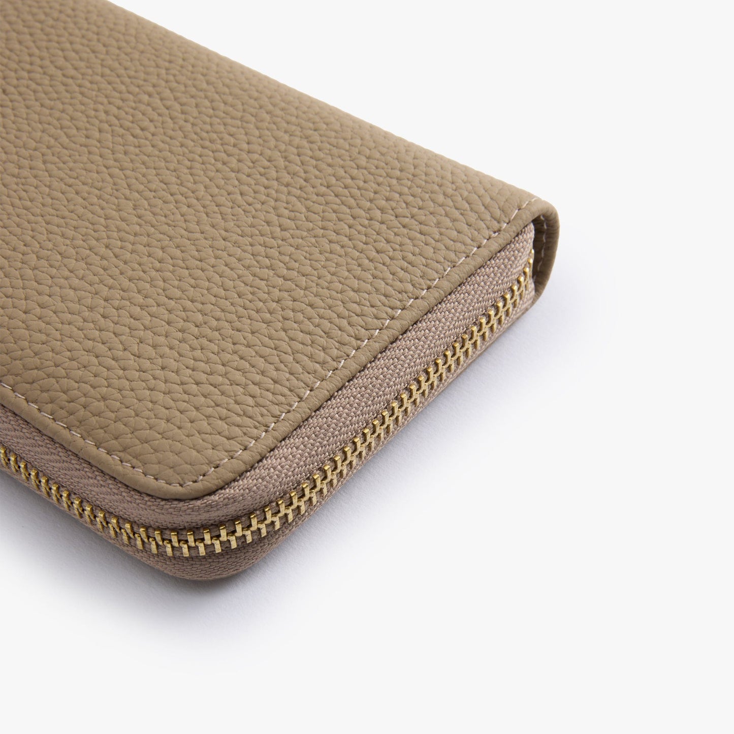 Zip-Around Leather Wallet – Large Clutch Wallet, Fits Phone