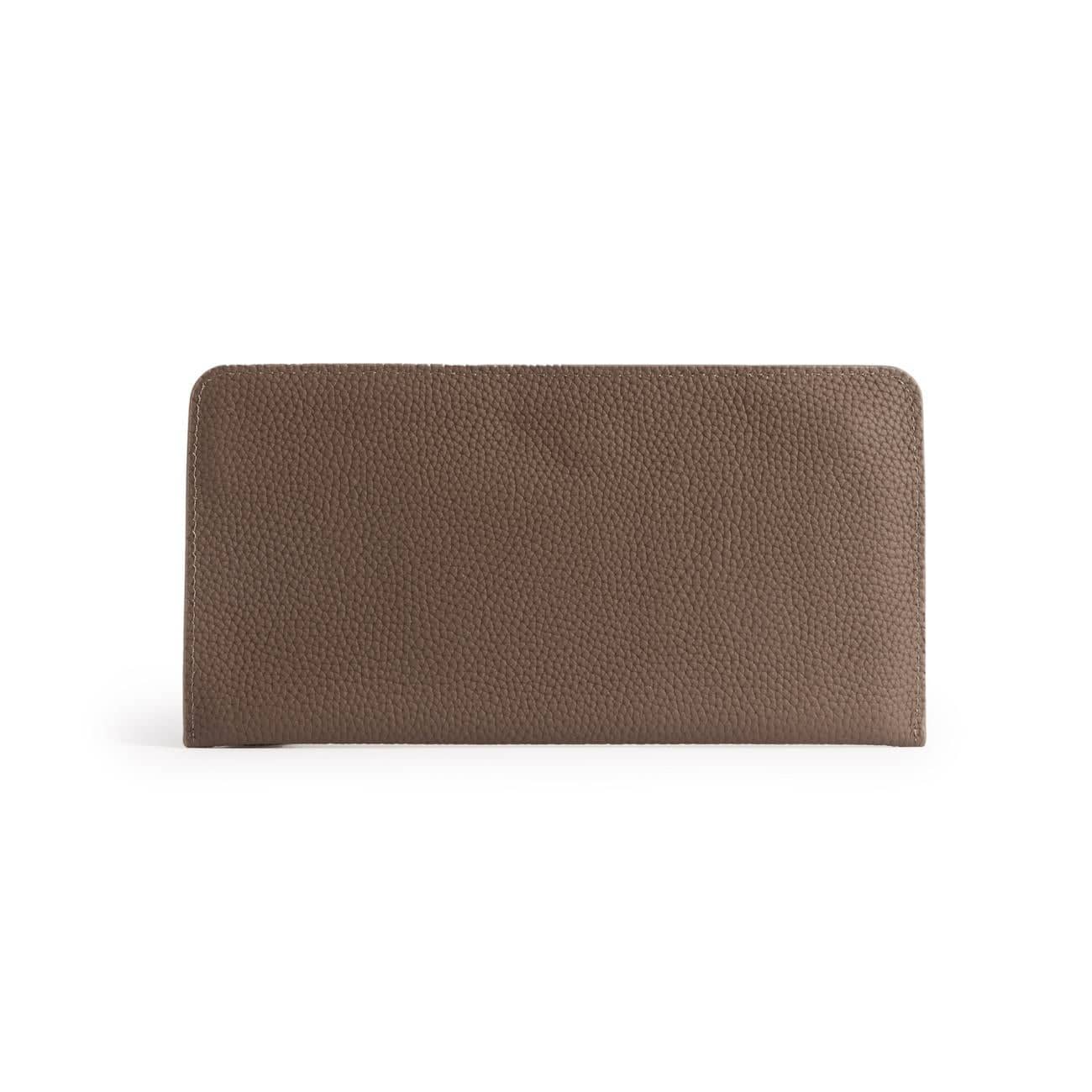 Slim Long Wallet with Detachable Card Holder – Fits Phone