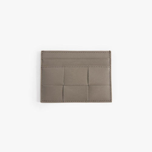 Handmade Woven Leather Card Holder – Slim Minimalist Wallet